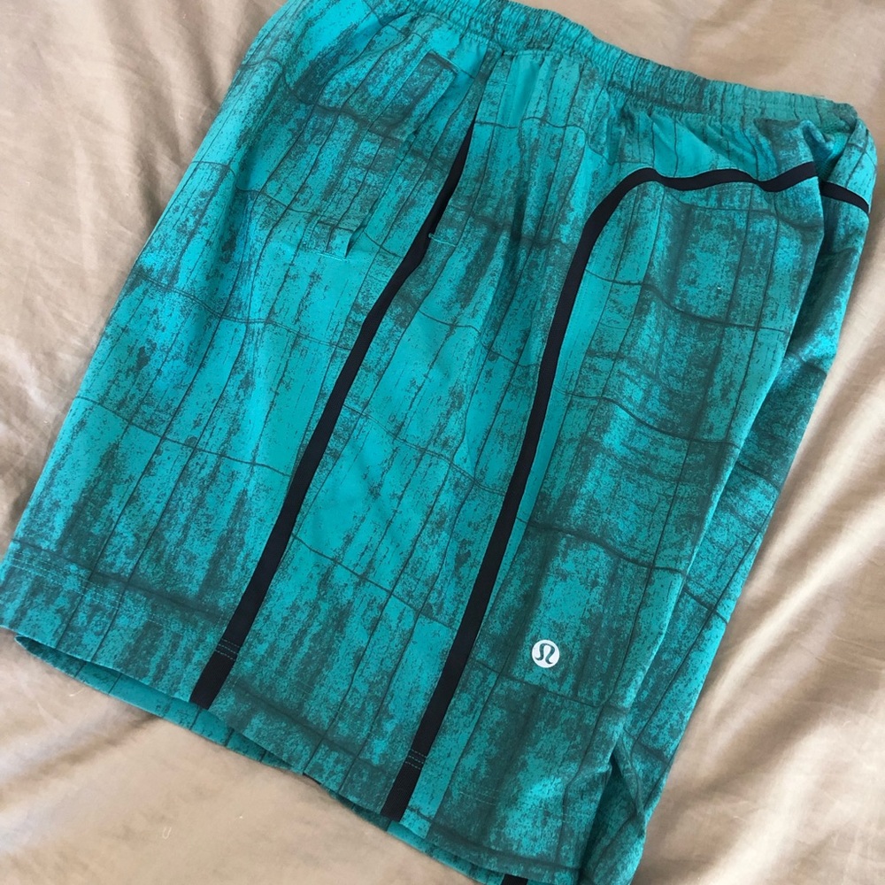 Lululemon pace breaker lined short 7” - Green - M